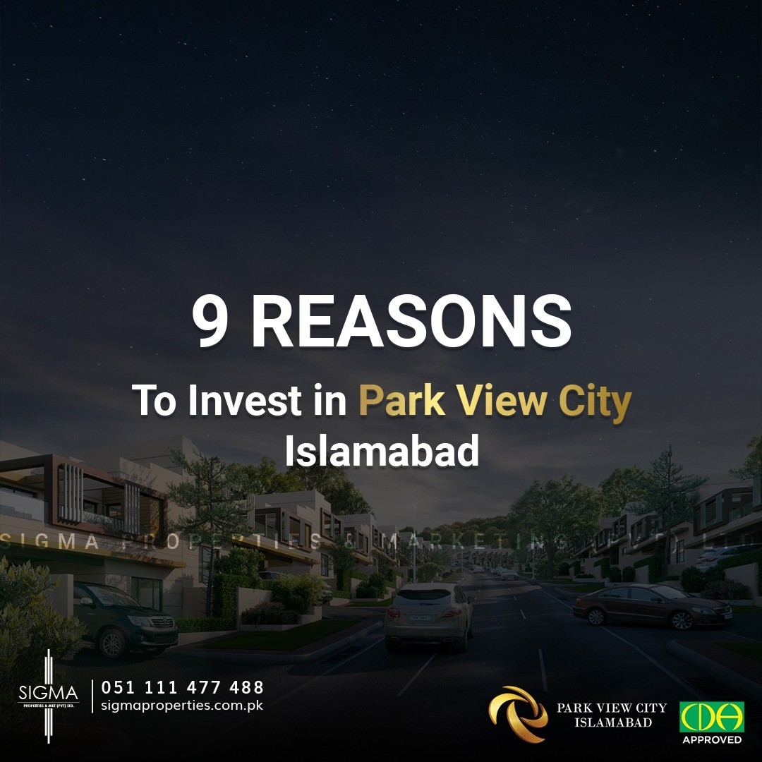 Reasons to invest in Park view city