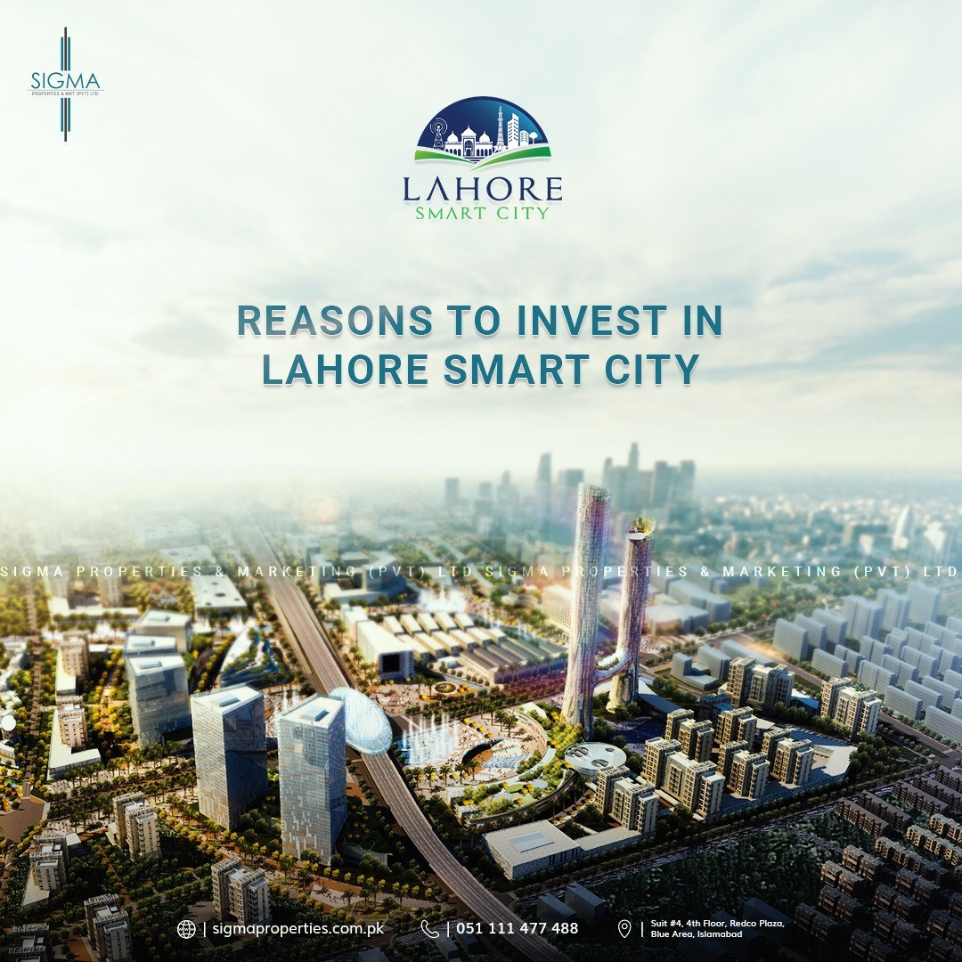 reasons to invest in Lahore smart city