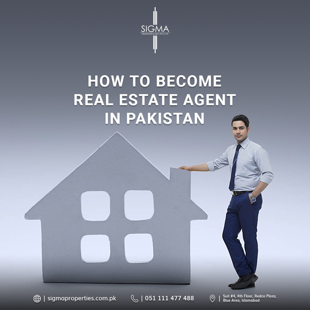 how to become real estate agent in Pakistan guide 2021