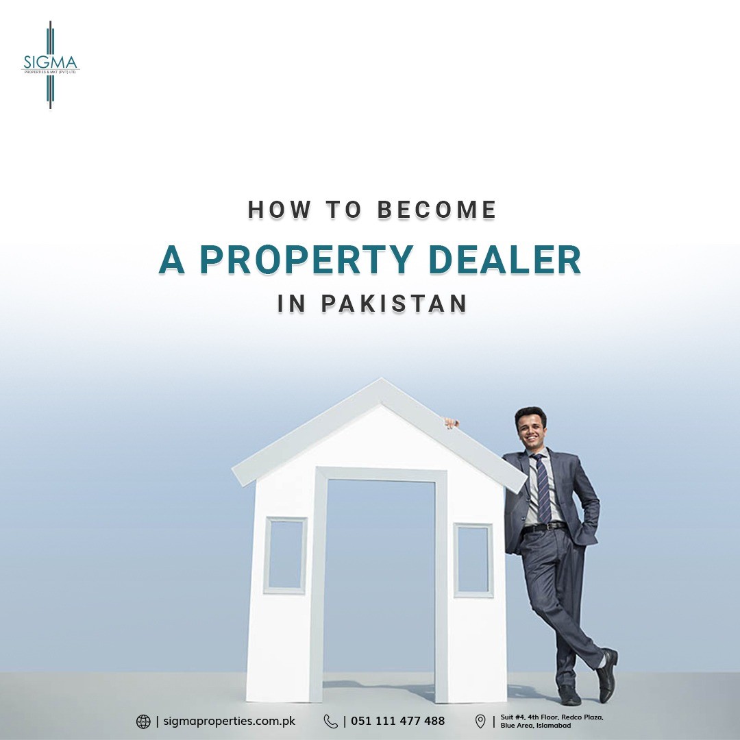 how to become a property dealer in Pakistan