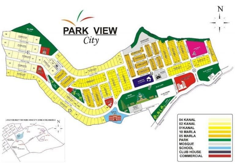 Location Map of Lahore Smart City