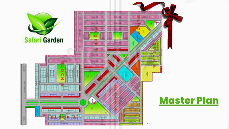 safari garden lahore map