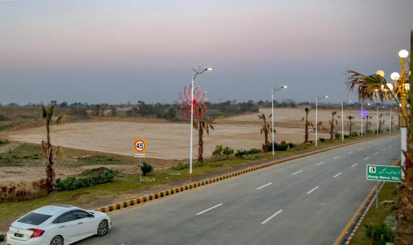 Paved Roads Nova city Islamabad