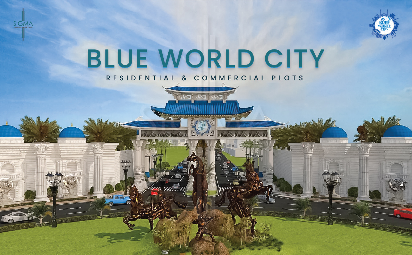 Blue world city plots