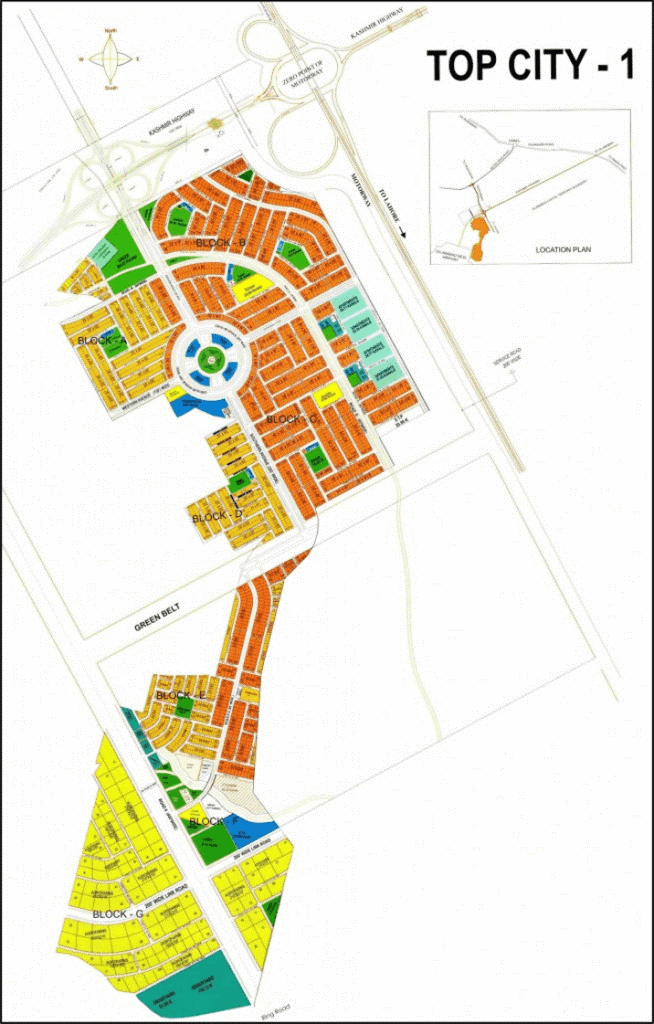 location map of taj residencia