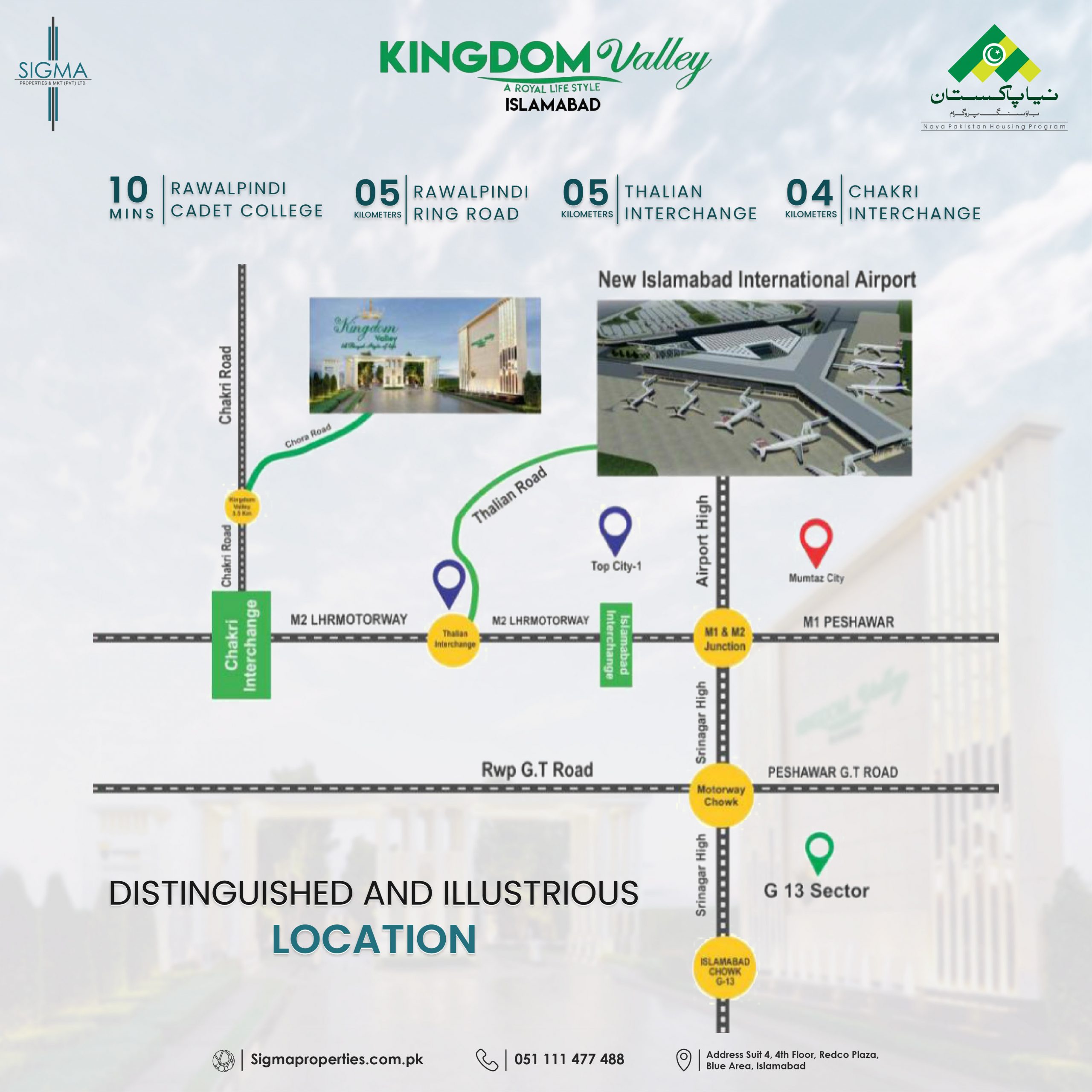 Location Map of Lahore Smart City