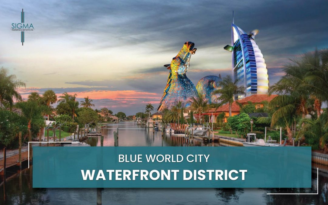blue world city water front block