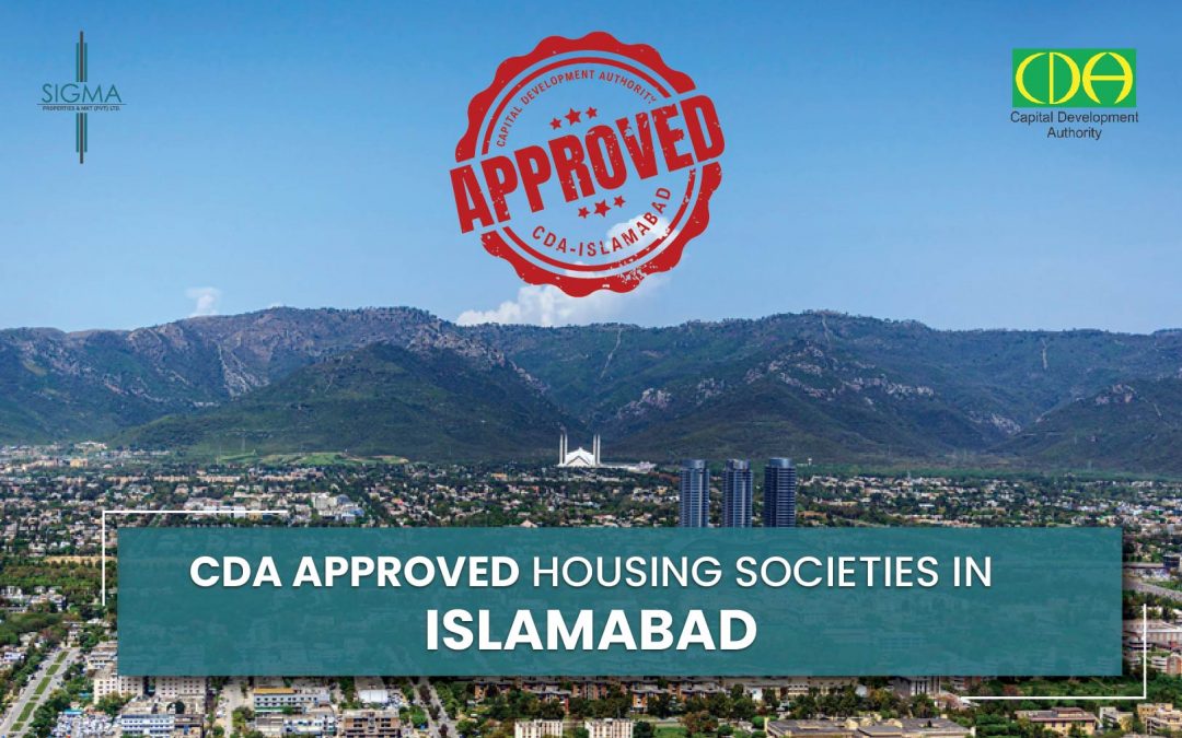 CDA Approved Housing Societies in Islamabad