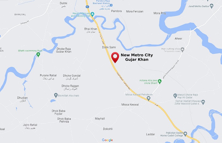 new metro city map