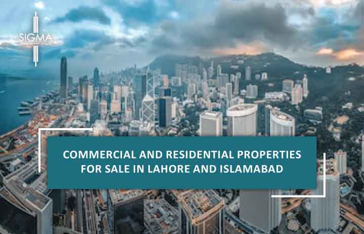 Commercial And Residential Properties for Sale in Lahore and Islamabad
