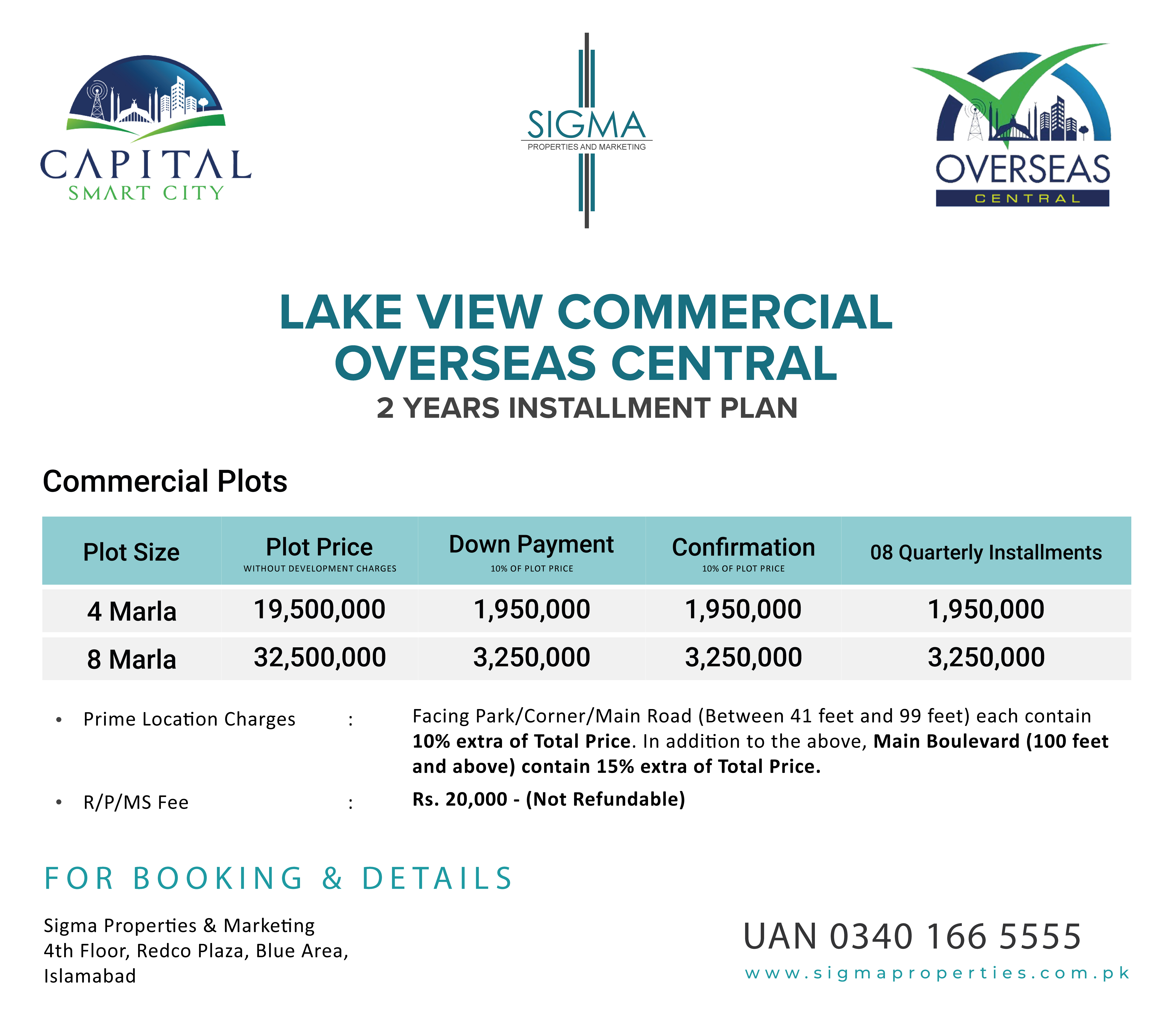 Lake View Commercial Payment Plan