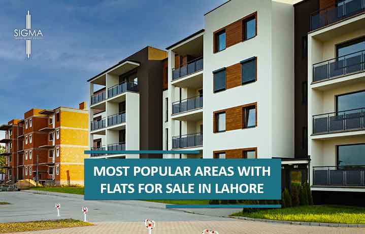 Most Popular Areas with Flats for Sale in Lahore