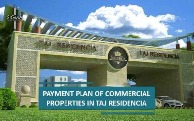 Payment Plan of Commercial Properties in Taj Residencia