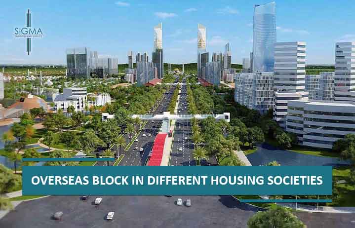 Overseas Block in Different Housing Societies